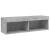 Comodă TV cu lumini LED, gri beton, 100x30x30 cm GartenMobel Dekor