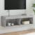 Comodă TV cu lumini LED, gri beton, 100x30x30 cm GartenMobel Dekor