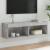 Comodă TV cu lumini LED, gri beton, 100x30x30 cm GartenMobel Dekor