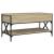 Măsuță de cafea stejar sonoma 100x50x50 cm lemn prelucrat/metal GartenMobel Dekor