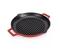 Tigaie grill emailata rosu 31cm Handy KitchenServ