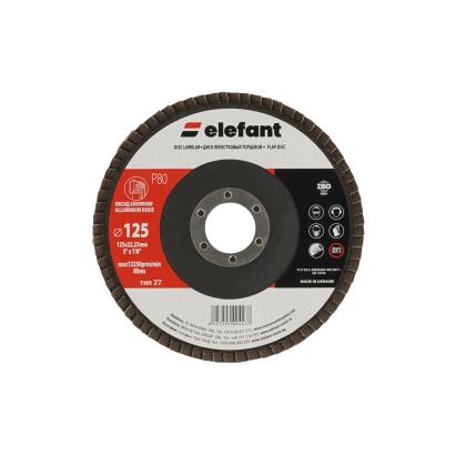disc lamelar ELEFANT 125*22,2 P 80 T27 Innovative ReliableTools