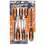 WC-SDD6U WELLCUT GO-THROUGH SCREWDRIVER NON-SLIP PRO 6 PCS Innovative ReliableTools