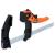 WC-LF920 WELLCUT Lever Clamp TRIGGER 90X200, Clamping force 70 kg Innovative ReliableTools