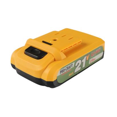 Acumulator PROCRAFT PA212 – 21V / 2.0Ah Innovative ReliableTools
