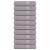Prosoape de mână 10 buc Gri 50x100 cm 360 g/m² 100% bumbac GartenMobel Dekor