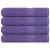Prosoape 4 buc Violet 100x200 cm 360 g/m² 100% bumbac GartenMobel Dekor