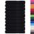 Prosoape 10 buc Negru 100x200 cm 360 g/m² 100% bumbac GartenMobel Dekor