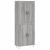 Dulap înalt, gri sonoma, 69,5x34x180 cm, lemn compozit GartenMobel Dekor