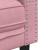 Set canapele Chesterfield cu perne rulou, 3 piese, roz, catifea GartenMobel Dekor