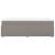 Pat box spring cu saltea, gri taupe, 80x200 cm, textil GartenMobel Dekor