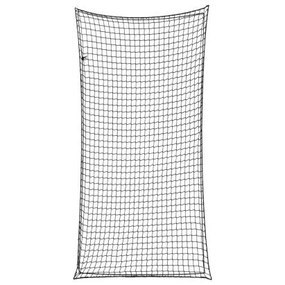 Plasă de remorcă cu funie elastică, negru, 4x2 m, PP GartenMobel Dekor