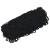 Plasă de remorcă cu funie elastică, negru, 3x2,5 m, PP GartenMobel Dekor