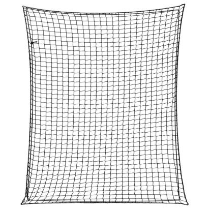 Plasă de remorcă cu funie elastică, negru, 3x2,5 m, PP GartenMobel Dekor