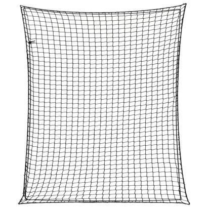 Plasă de remorcă cu funie elastică, negru, 3,5x3 m, PP GartenMobel Dekor