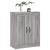 Dulap pe perete, sonoma gri, 69,5x34x90 cm, lemn prelucrat GartenMobel Dekor