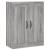 Dulap pe perete, sonoma gri, 69,5x34x90 cm, lemn prelucrat GartenMobel Dekor