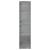Dulap cu uși din sticlă, gri beton, 35x37x142 cm GartenMobel Dekor