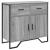 Dulap, gri sonoma, 79,5x35,5x74,5 cm, lemn prelucrat GartenMobel Dekor