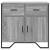 Dulap, gri sonoma, 79,5x35,5x74,5 cm, lemn prelucrat GartenMobel Dekor