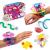 Clixo® joc magnetic de construit - Bijuterii colorate (28 piese) PlayLearn Toys