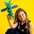 Clixo® joc magnetic de construit - Crew Albastru & Verde (30 piese) PlayLearn Toys