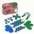 Clixo® joc magnetic de construit - Crew Albastru & Verde (30 piese) PlayLearn Toys