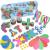 Clixo® joc magnetic de construit - Modele cu rotite (72 piese) PlayLearn Toys