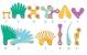 Clixo® joc magnetic de construit - Pasari tropicale (22 piese) PlayLearn Toys