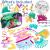 Clixo® joc magnetic de construit - Pasari tropicale (22 piese) PlayLearn Toys