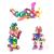 Clixo® joc magnetic de construit - Super Curcubeu (60 piese) PlayLearn Toys