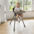Scaun de masa - Gri mat PlayLearn Toys