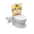Olita educationala multifunctionala - Tigru PlayLearn Toys