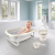 Set 3 in 1 cu cadita pliabila - Bej PlayLearn Toys