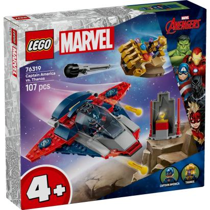 LEGO MARVEL RAZBUNATORII CAPITANUL AMERICA VS THANOS 76319 SuperHeroes ToysZone