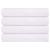 Prosoape 4 buc Alb 100x200 cm 360 g/m² 100% bumbac GartenMobel Dekor