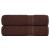 Prosoape de mână 2 buc maro 50x100 cm 360 g/m² 100% bumbac GartenMobel Dekor