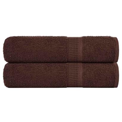 Prosoape de mână 2 buc maro 50x100 cm 360 g/m² 100% bumbac GartenMobel Dekor