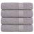 Prosoape de duș 4 buc Gri 70x140 cm 360 g/m² 100% bumbac GartenMobel Dekor