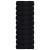 Prosoape de baie 10 buc. FROGN Negru 30x30 cm 100% bumbac GartenMobel Dekor