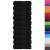Prosoape de baie 10 buc. FROGN Negru 30x30 cm 100% bumbac GartenMobel Dekor