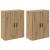 Mobilier cu Montaj pe Perete 2 pcs stejar artizanal GartenMobel Dekor