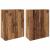 Mobilier cu Montaj pe Perete 2 pcs Lemn vechi 69.5 x 34 x 90 cm GartenMobel Dekor