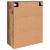 Mobilier cu Montaj pe Perete 2 pcs Lemn vechi 69.5 x 34 x 90 cm GartenMobel Dekor