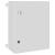 Cabinet de Control Gri 40 x 24 x 50 cm Plastic GartenMobel Dekor
