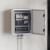Cabinet de Control Gri 40 x 24 x 50 cm Plastic GartenMobel Dekor
