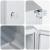Cabinet de Control Gri 40 x 24 x 50 cm Plastic GartenMobel Dekor