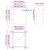Cabinet de Control Gri 40 x 24 x 50 cm Plastic GartenMobel Dekor