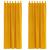 Perdele cu perdele 2 pcs galben muștar 140 x 260 cm Catifea GartenMobel Dekor