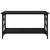 Masă de cafea Stejar negru 80 x 45 x 45.5 cm Lemn compozit GartenMobel Dekor